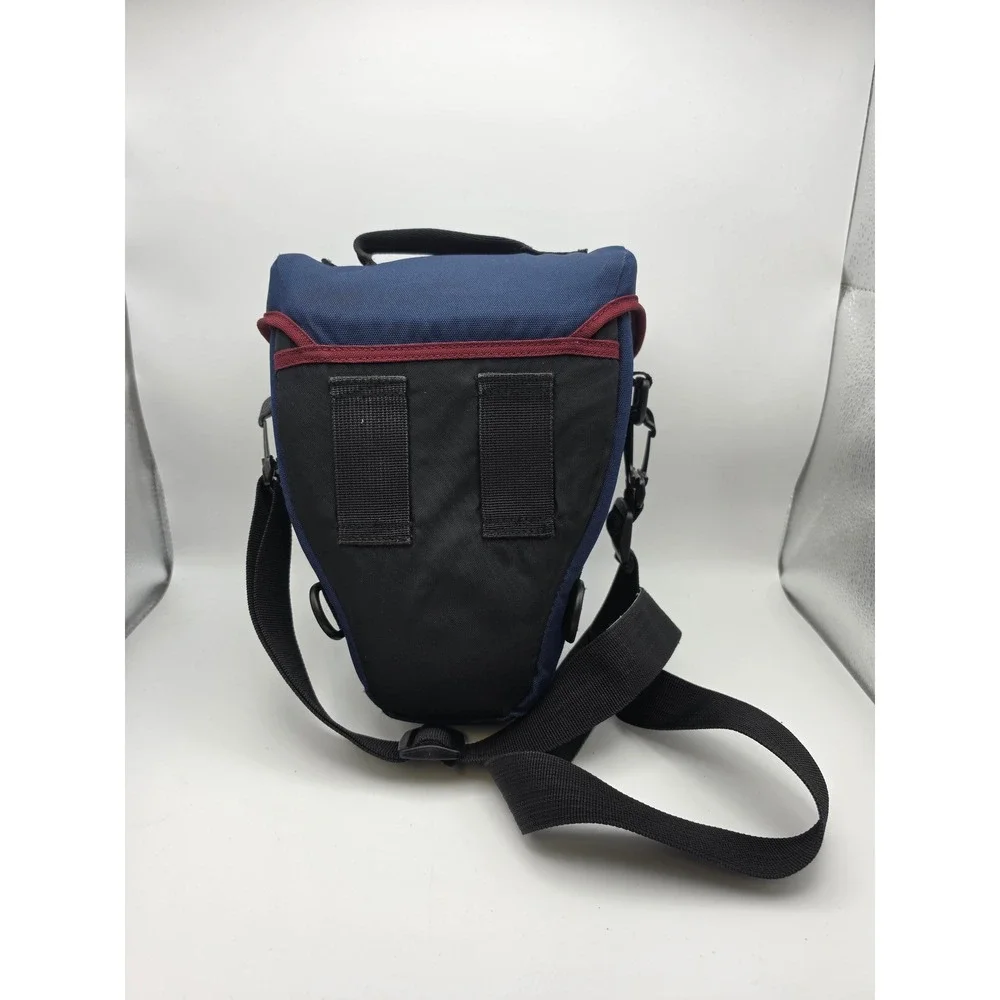 Lowepro Topload Zoom 2 Camera Bag Navy Blue Burgundy Holster Case Padded Strap